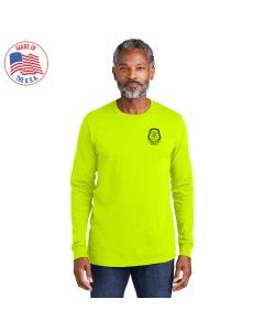 Hi-Vis - Volunteer Knitwear All-American Longsleeve Tee - Made in USA