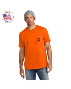 Hi-Vis - Volunteer Knitwear All-American Pocket Tee - Made in USA
