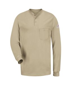 Bulwark - Men's Flame-Resistant Longsleeve Henley Shirt